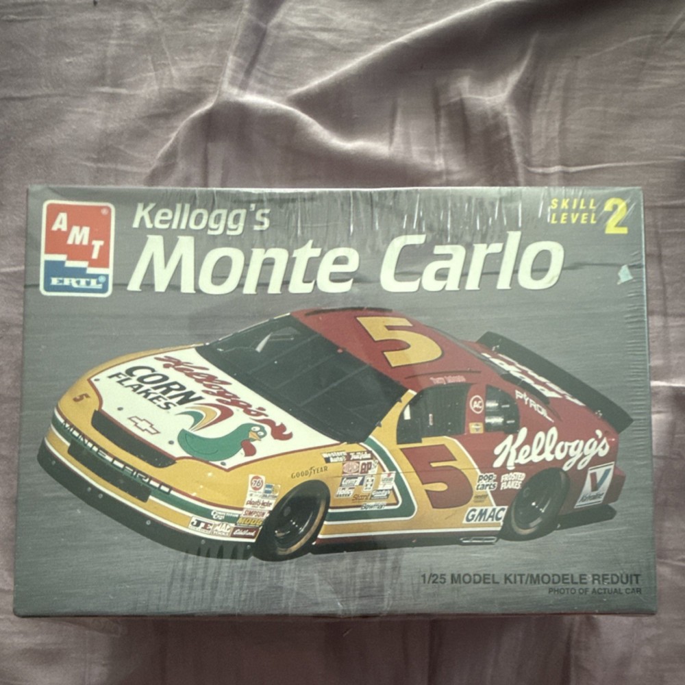 *Sealed* AMT ERTL 1995 Terry Labonte Kellogg’s Corn Flakes Monte Carlo Model Kit