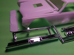 65 1965 Chevelle Modified Stocker Race Car 1/25 AMT Hood Scoop Body Bumpers