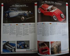 Pocher 1/8 car model catalogs: 1985, 1991, 1992, 1994, one undated & one recent
