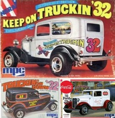 1932 Ford Sedan Delivery BODY for MPC 1:25 Model Kit 32
