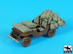 Black Dog 1/35 US Jeep Vehicle Stowage & Accessories Set WWII #2 (Tamiya) T35221