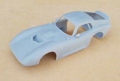 RESIN 3D PRINTED 1/25 1964 SHELBY COBRA DAYTONA COUPE BODY