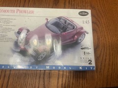 1998 Testors Plymouth Prowler. 1:43 Scale Metal Model Kit #136 ☆New Sealed Box