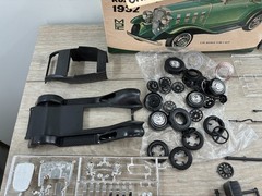 Vintage MPC Chevrolet Roadster 1932 1:25 Scale Budd Anderson Model Kit Open Box