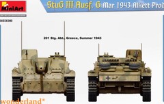 MINIART 35336 1/35 Scale StuG III Ausf. G March 1943 Alkett Prod Model Kit
