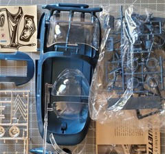 AMT Silhouette Custom Show Car Kit T276 1968 Open Art Box Stock, Street or Drag