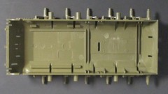 Tamiya 1/35th Scale M41 Walker Bulldog – Lower Hull from Kit No. 35055
