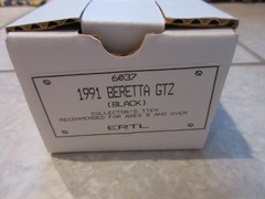 1991 Chevrolet Beretta GT Dealer Promo Model – 1/25 Scale – AMT ERTL – Black