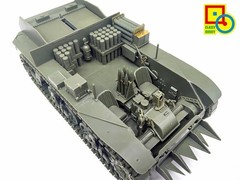 Classy Hobby MC16016 1/16 US 75mm Howitzer Motor Carriage M8 Assemble Model