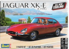 Revell 1/24 Scale Jaguar XK-E (E-Type) Plastic Model Kit 85-4509