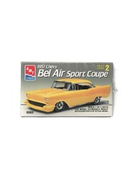 AMT 1957 CHEVY BEL AIR SPORT COUPE MODEL KIT FACTORY SEALED – FREE SHIPPING!