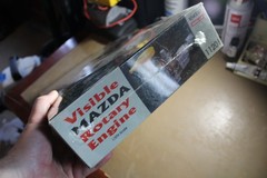 Visible Mazda RX7 1/5 Scale Minicraft Model Rotary Engine Motorized Action NOS