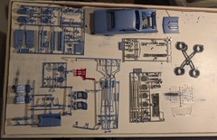 Vintage 1994 Revell #7146 1967 CHEVELLE #SS396 Muscle Car Model Kit Complete