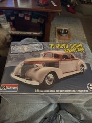 Monogram Car Show ’39 Chevy Coupe Street Rod 1:24 Sealed New