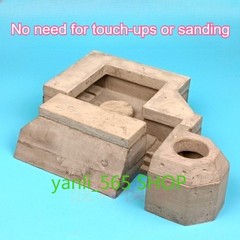 1/35 Atlantic Wall Trench FlaK Bunkers WWII Military Scene Props Model Diorama