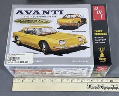 AMT 1963 Studebaker Avanti 3 in 1 Model Kit 780/12 New Sealed 1:25