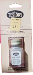 1977 Vintage Packaged White #1145 Testors Model Gloss Enamel Paint 1/4 Fl Oz.NOS