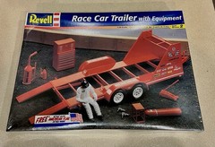 🏁 REVELL Vintage Race Car Trailer with Equipment (Factory Sealed) #85-2993 🏁