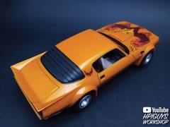 AMT 1211M 1979 Pontiac Firebird Turbo Custom (Snap) 1/25 Model Kit