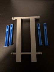 4 post model car lift 1:24 1:25 scale KIT Diorama Assembly required. Paintable!