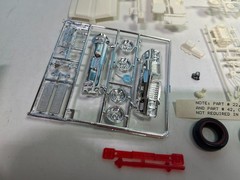 1/25 JO-HAN 1970 OLDSMOBILE 442 HARDTOP WHITE RED LINE TIRES MODEL KIT OPEN 2 B2