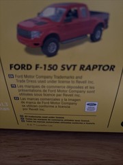 REVELL 1:25 SCALE SNAPTITE MAX, FORD F-150 SVT RAPTOR MODEL 85-1233 SEALED