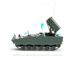 1/72 HJ10 Anti-tank Missile Vehicle / PLZ05 Military Tank Assembly Kit Model