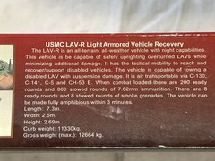 Trumpeter LAV-R Light Armored Vehicle Recovery kit 00370