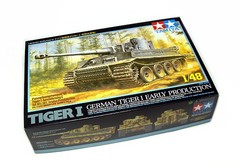 Tamiya Military Model 1/48 GermanTiger I Early Production Scale Hobby 32504