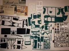 Vintage Monogram 1940 Ford Pick- Up 4 Way Customizing Kit 1/24 Unbuilt Nice!