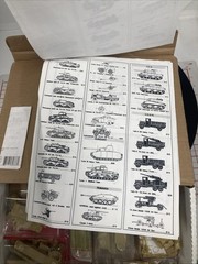 Crusader Model Kits Lot Of 15 Tanks Trucks Miniatures New M11