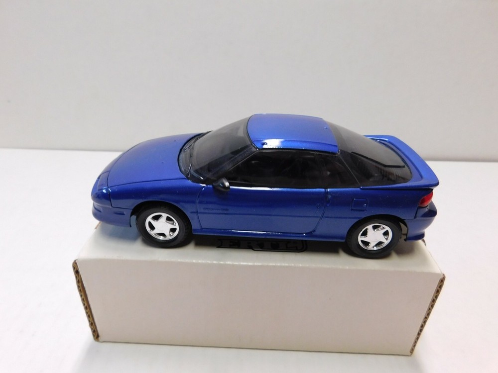 1991 GEO STORM GSI PROMO MODEL METALLIC BLUE 1.24 NEW IN THE BOX