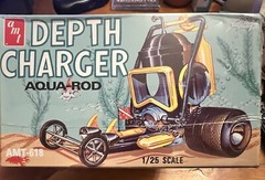 c2009 – AMT Depth Charger Aqua-Rod Kit #AMT-618 Factory Sealed 1:25 scale