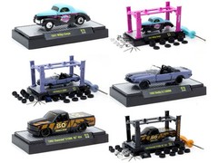 Model Kit 3 piece Car Set Release 78 1/64 Limited Edition by M2 Machines