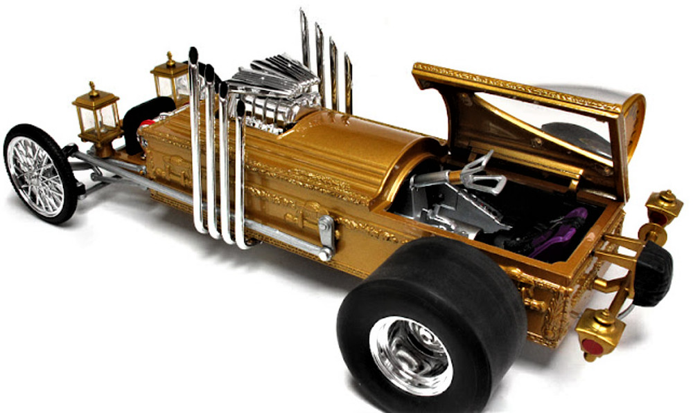 Race Car Custom Built with Ford Mustang Engine Classic Model Carousel GOLD1 18GT