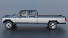 1/16 3d printed resin 1983 Ford F350 crew cab by Andrey Bezrodny