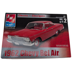 AMT ERTL Classics 1962 Chevy Bel Air 1:25 Model Kit 31926 Open Box Sealed Bags