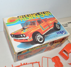 Vintage 1980 MPC RISING SUN Datsun Pickup Truck Junkyard Model Parts Lot 1/25