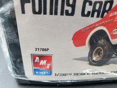 😎🔥🚦AMT 21786p – Kenz & Leslie Mercury Cougar Funny Car🚦🔥😎
