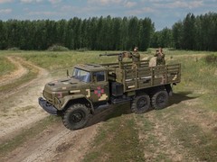 ICM 35017 – ZіL-131 with DShKMd crew, Armed Forces of Ukraine – Model Kit 1:35