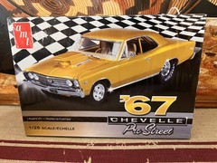 AMT 2020 ’67 Chevelle Pro Street 1:25 Model Kit ~ AMT876M/12 ~ NEW/SEALED!!