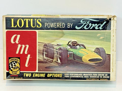 Vintage AMT Lotus powered by Ford model kit 1/25 #2180 Restoration/Parts/Decals