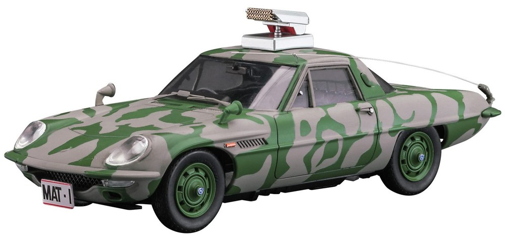 Hasegawa matte vehicle camouflage painting w/rocket launcher 1/24 scale plastic
