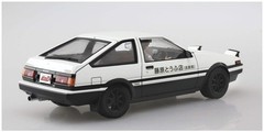 1/24 Initial D No.14 Takumi Fujiwara AE86 Trueno Plastic Model Kit with Driver F