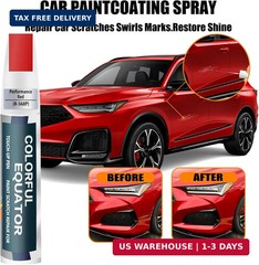 Performance Red(R-568P) Touch Up Paint Compatible with Acura, Car Paint Pen Scra