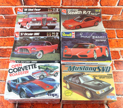 Revell MPC AMT Car Model Kit # 30032, 30046, 8072, 6310, 842/12, 85-2192 SEALED