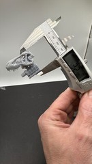 Supercharger with T-rex skull intake 1:25 scale
