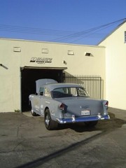 DECALS – SOLO Speed Shop 55 Chev D/G. Nice!