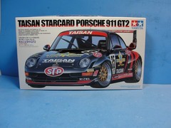 New Opened box Tamiya-Taisan Starcard Porsche 911 GT2 Model Car Kit #24175