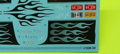 1964 Plymouth Belvedere 1/25 Decal Sheet Flames Emblem 426 Comando Model Car